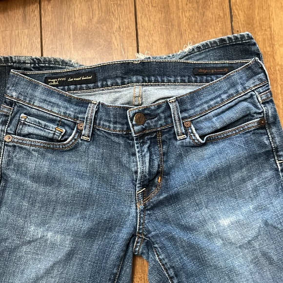 💚Citizens of Humanity low waist bootcut jeans size 28. Made in USA. 73D - Picture 5 of 10